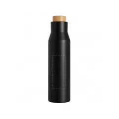 centered on the bottle