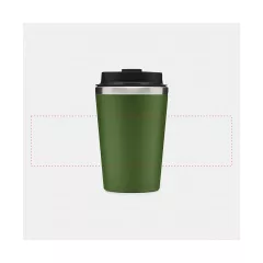 centered around the item