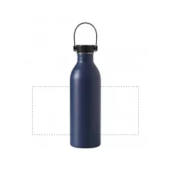 centered around the bottle
