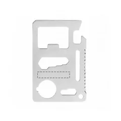 on back of the multitool next to the circle