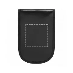 centered on the bottom part on the back side