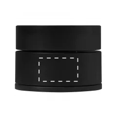 centered on back side