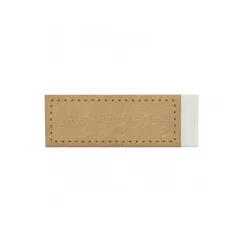 on the back of the eraser