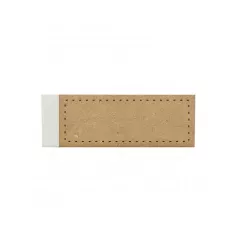 on the front of the eraser