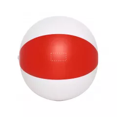 centered on the red part