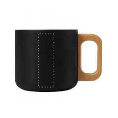on the right side from the handle