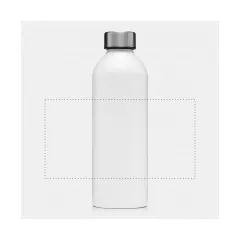 centered around the bottle