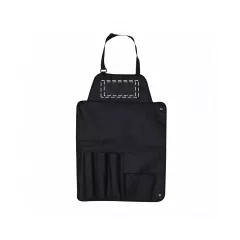 on the upper part of the apron