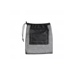 centered on the bag