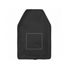 centered on the back side