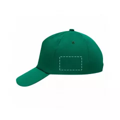 centered on the left side