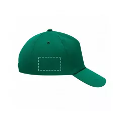 centered on the right side