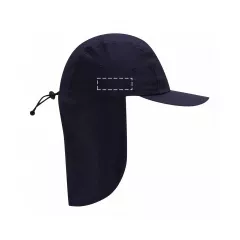 centered on the right side