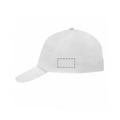 centered on the left side