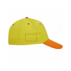 centered on the right side