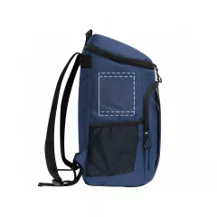 centered on left side on pocket