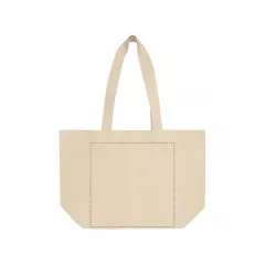 centered on the front side