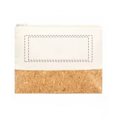 wysrodkowane na tylnej stronie nad korkiem
