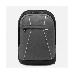 centered on the big front pocket