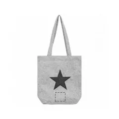 on front below the star