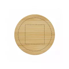 centered on top (lid)