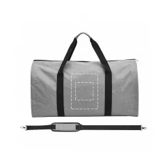 centered on front between straps