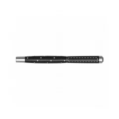 opposite the clip, upper half