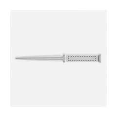 centered on the metal plate