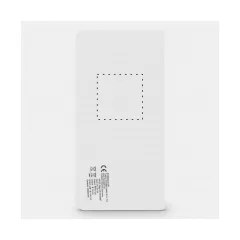 centered on the back