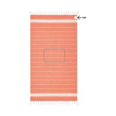 TOWEL CENTER BACK
