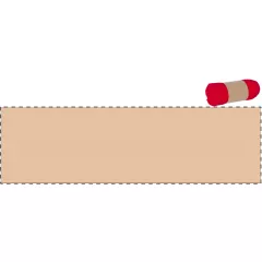 Niestandardowa papierowa opaska kraft