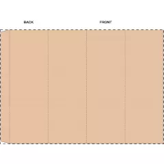 Niestandardowa papierowa opaska kraft