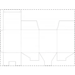 Niestandardowe pudełko z tektury falistej