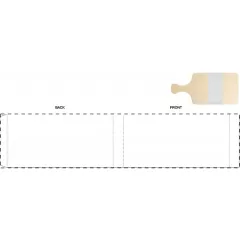 Niestandardowa papierowa opaska