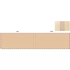 Niestandardowa papierowa opaska kraft