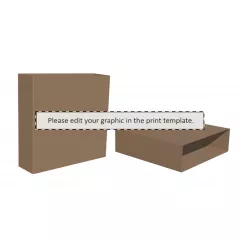 Niestandardowa papierowa opaska kraft