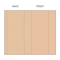 Niestandardowa papierowa opaska kraft