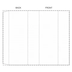 Niestandardowa papierowa opaska