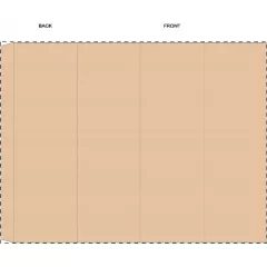 Niestandardowa papierowa opaska kraft