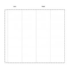 Niestandardowa papierowa opaska