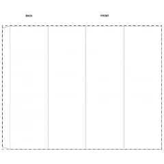 Niestandardowa papierowa opaska