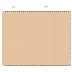 Niestandardowa papierowa opaska kraft