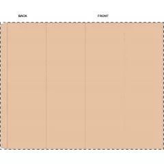 Niestandardowa papierowa opaska kraft