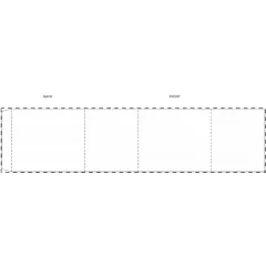 Niestandardowa papierowa opaska