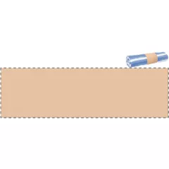 Niestandardowa papierowa opaska kraft