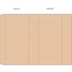 Niestandardowa papierowa opaska kraft