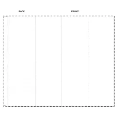 Niestandardowa papierowa opaska