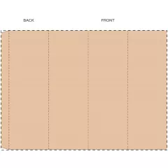 Niestandardowa papierowa opaska kraft