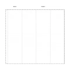 Niestandardowa papierowa opaska