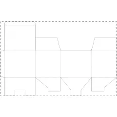 Niestandardowe pudełko z tektury falistej